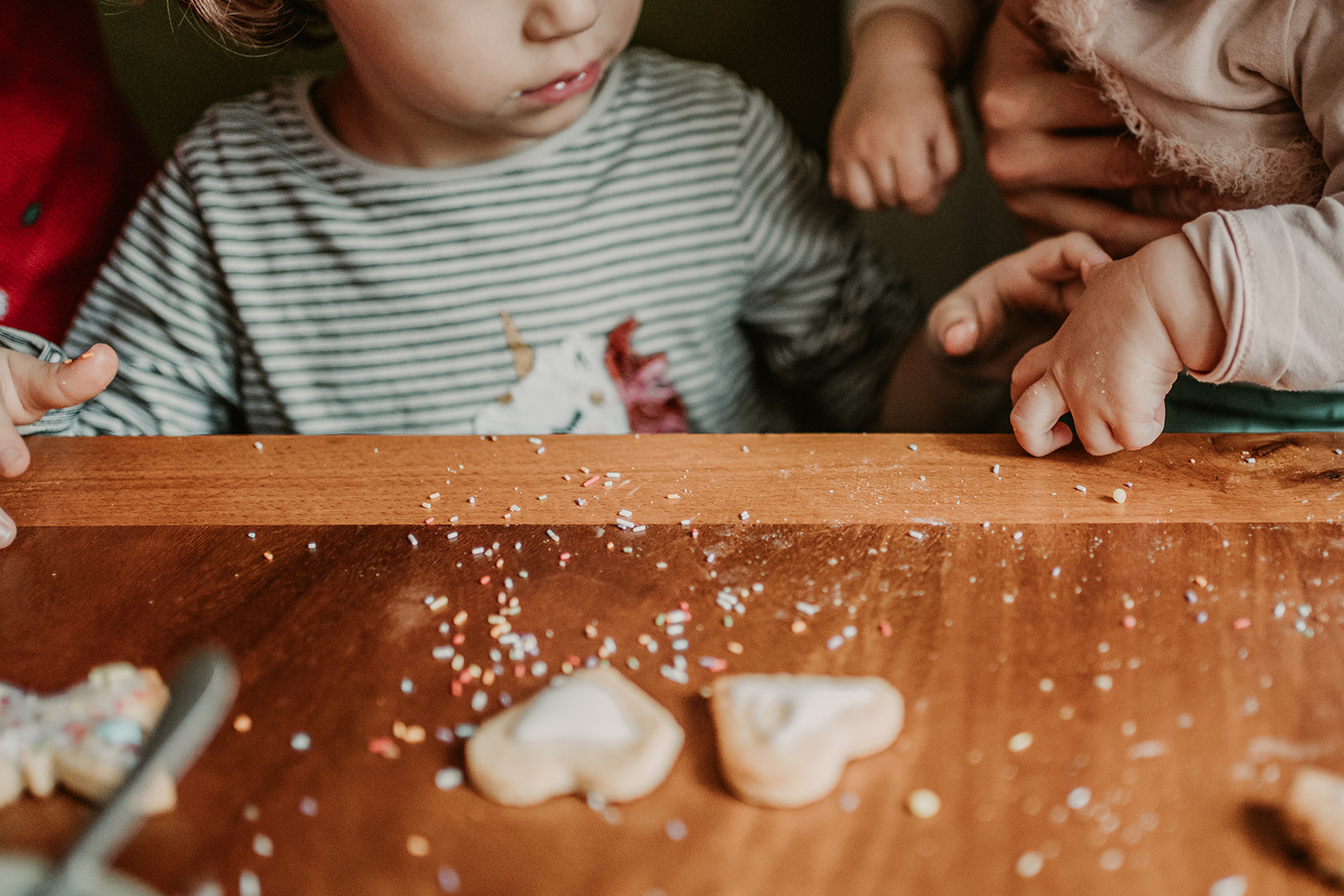 Theresa, David, Matilda und Helene
